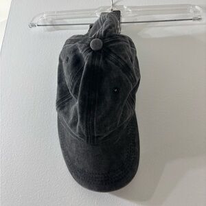 Charcoal Baseball Cap